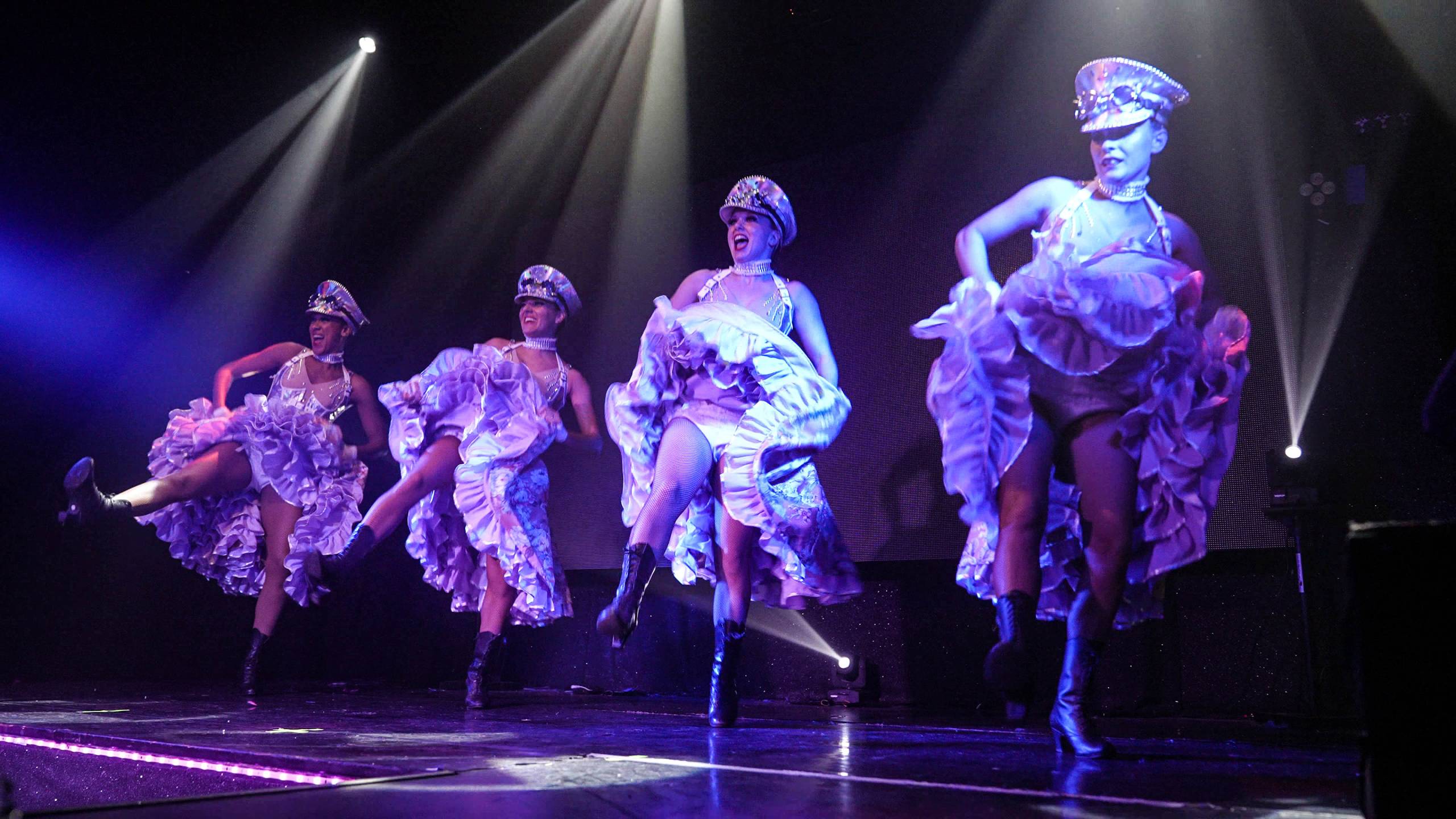 Danseuses French cancan-Animation cabaret